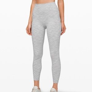 Lululemon 7/8 light grey leggings